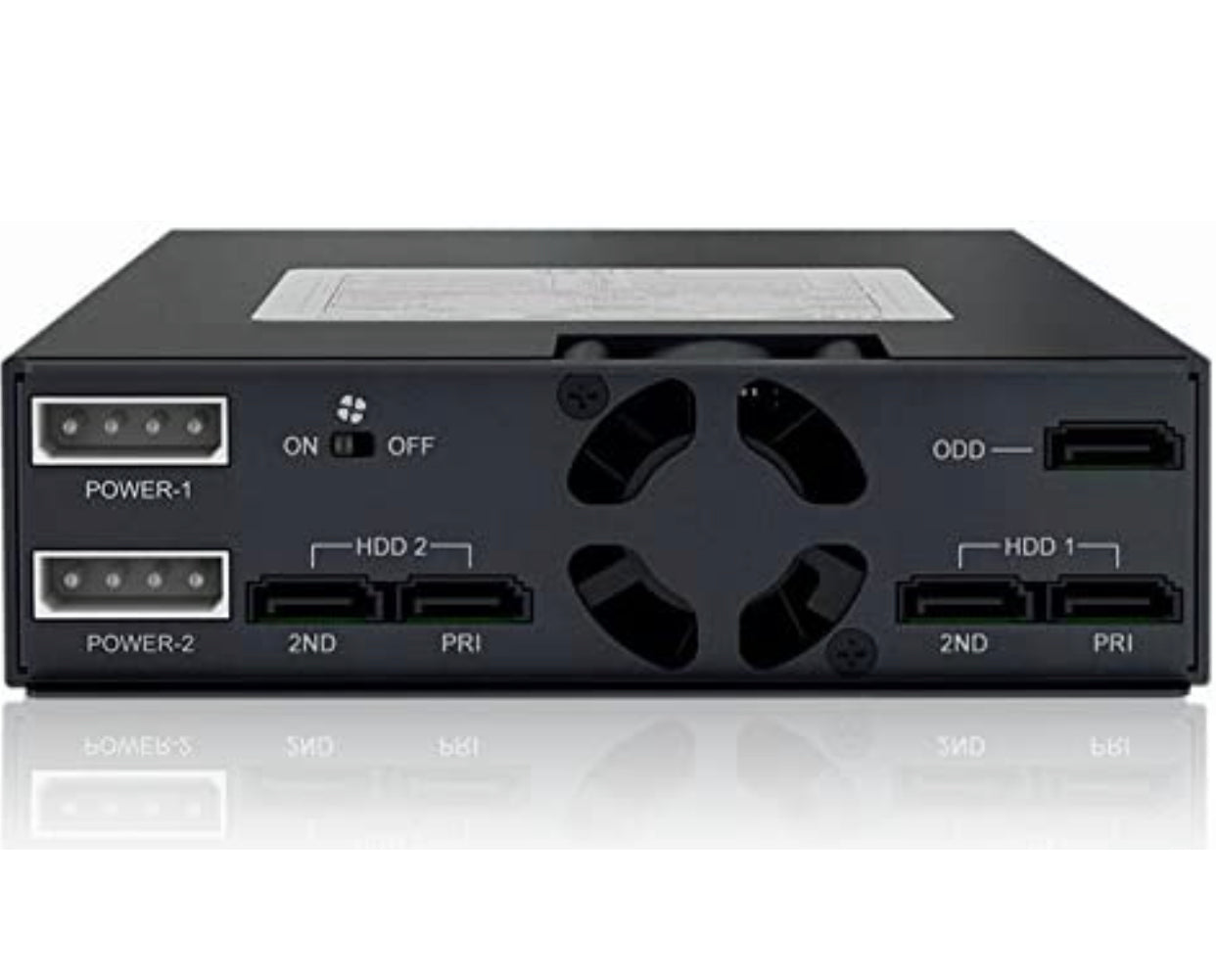 RACK AMOVIBLE POUR 2 DISQUES DURS 2.5" SATA/SAS + 1 LECTEUR OPTIQUE SLIM DANS 1 BAIE 5.25" neuf