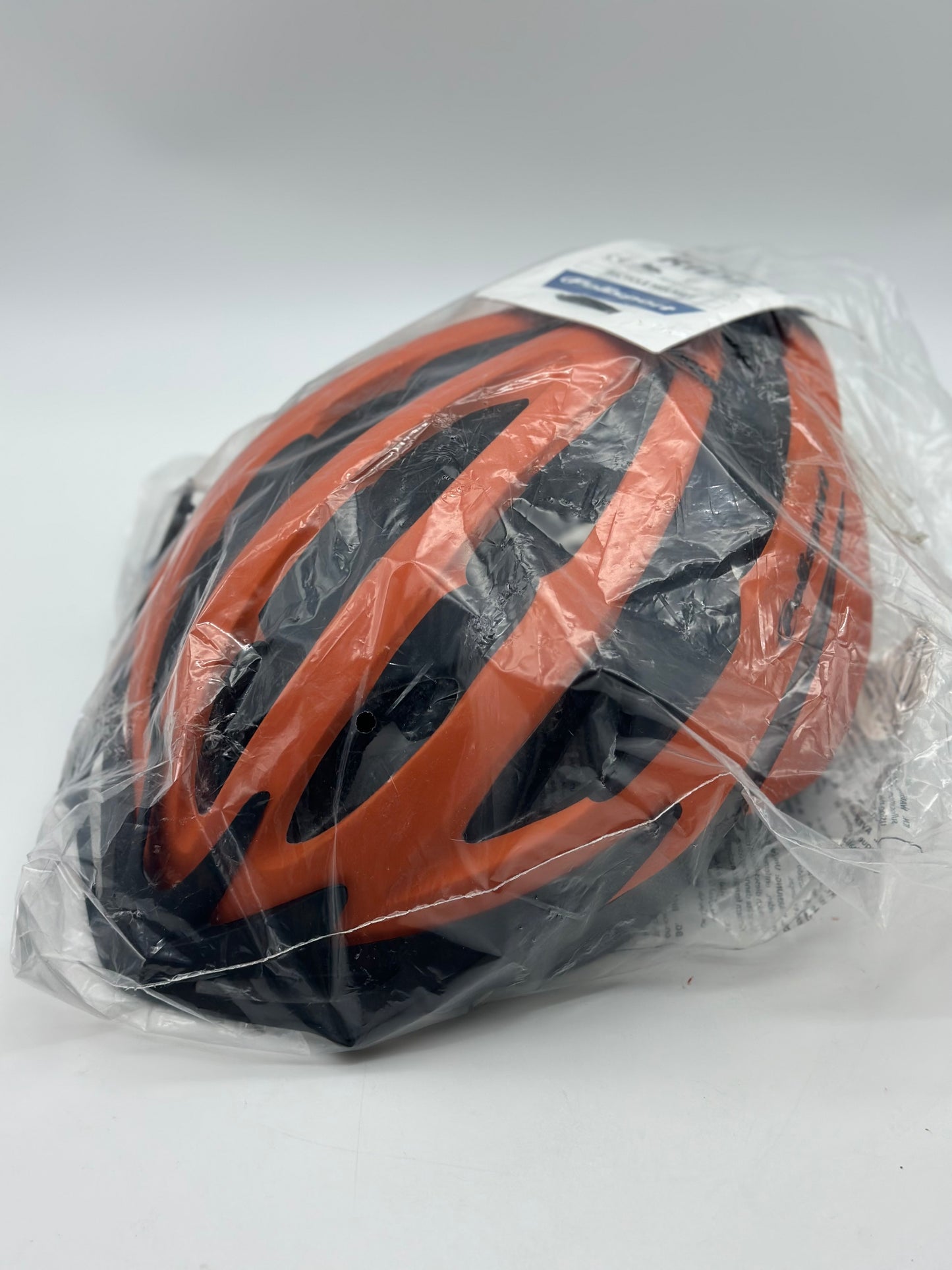 Motodak Casque Route/VTT polisport Sport Ride Orange Fluo/Noir Mat avec reglage Occipital 58/62