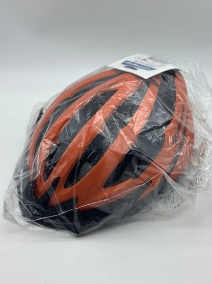 Motodak Casque Route/VTT polisport Sport Ride Orange Fluo/Noir Mat avec reglage Occipital 58/62