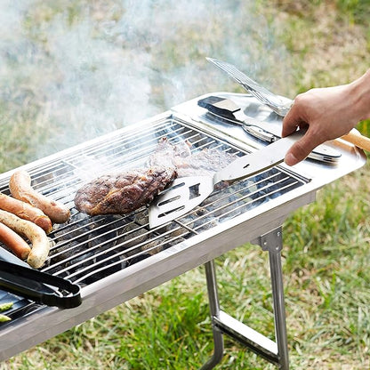 Basics Ustensile pliable 4 en 1 pour barbecue neuf