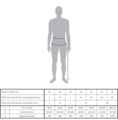 Ultrasport Advanced Avers Pantalon de Ski de Fond Homme