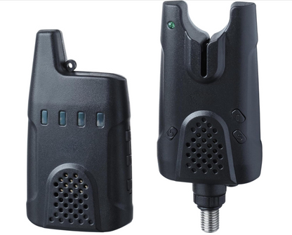 Kit de base Rod Pod et détecteurs de morsure avec tout ce dont vous avez besoin pour vous lancer dans la pêche à la carpe, comprend un pod de canne avec trois barres de canne, Noir