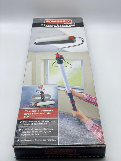 Rouleau de seringue de peinture extensible longue portée - décoration facile pour murs et plafonds intérieurs et extérieurs