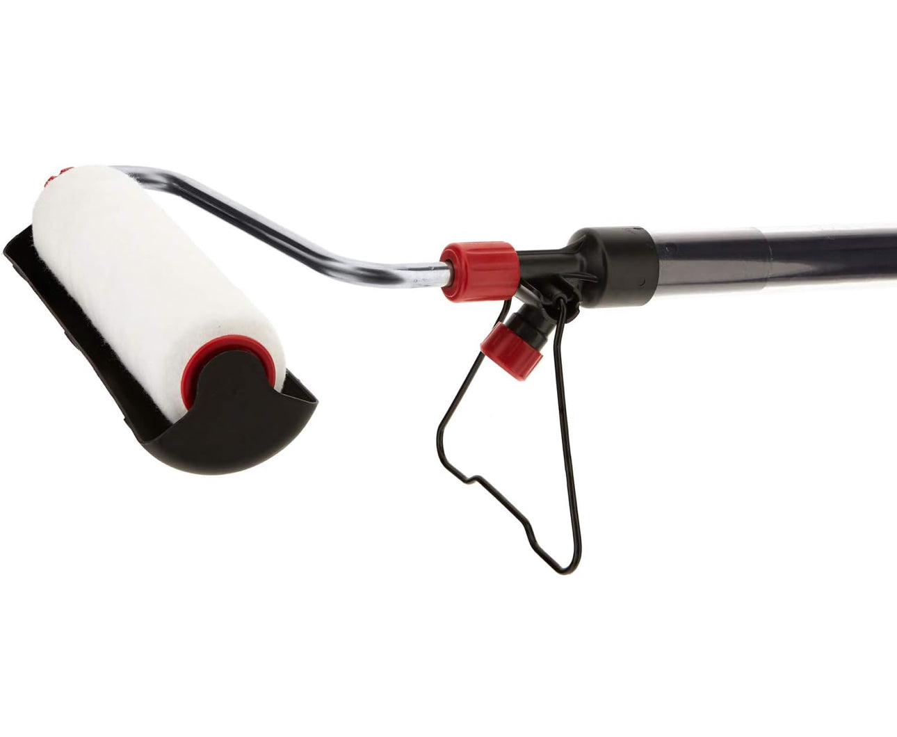 Rouleau de seringue de peinture extensible longue portée - décoration facile pour murs et plafonds intérieurs et extérieurs