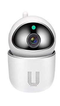 Caméra "Cloud-Watcher 1080P" – Rotation 360°, Audio Bidirectionnel & Stockage Cloud Sécurisé