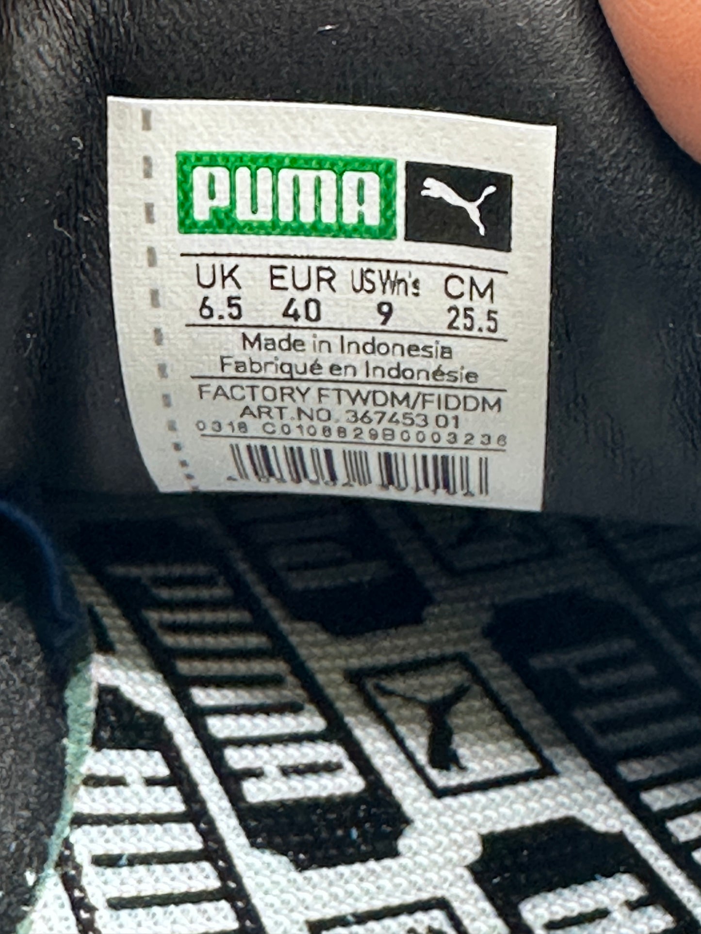 PUMA Basket Bow Chaussures de tennis pour femme Noir, Noir , 40 EU