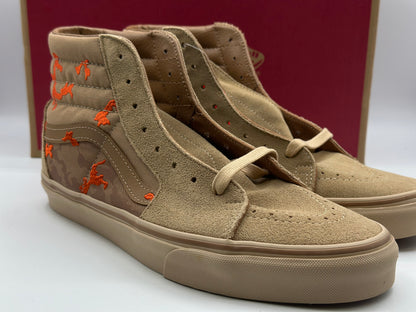 Sk8-hi Camo Embroderies Beige/orange