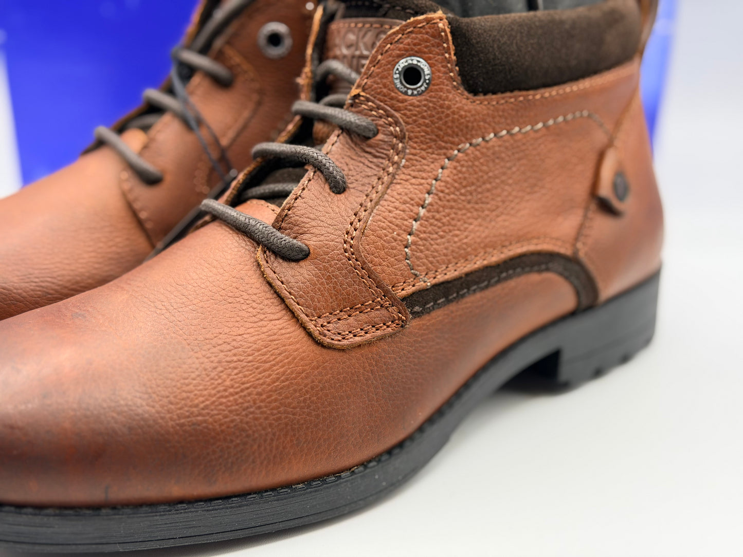 Jack & Jones - Bottines à lacets - honey