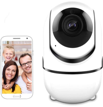 Caméra Surveillance IP WiFi 1080P FHD sans Fil 2,4 G Vision panoramique de sécurité avec détection M