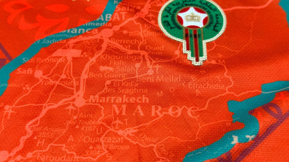 Maillot du Maroc rouge taille L ( taille petit (S) )