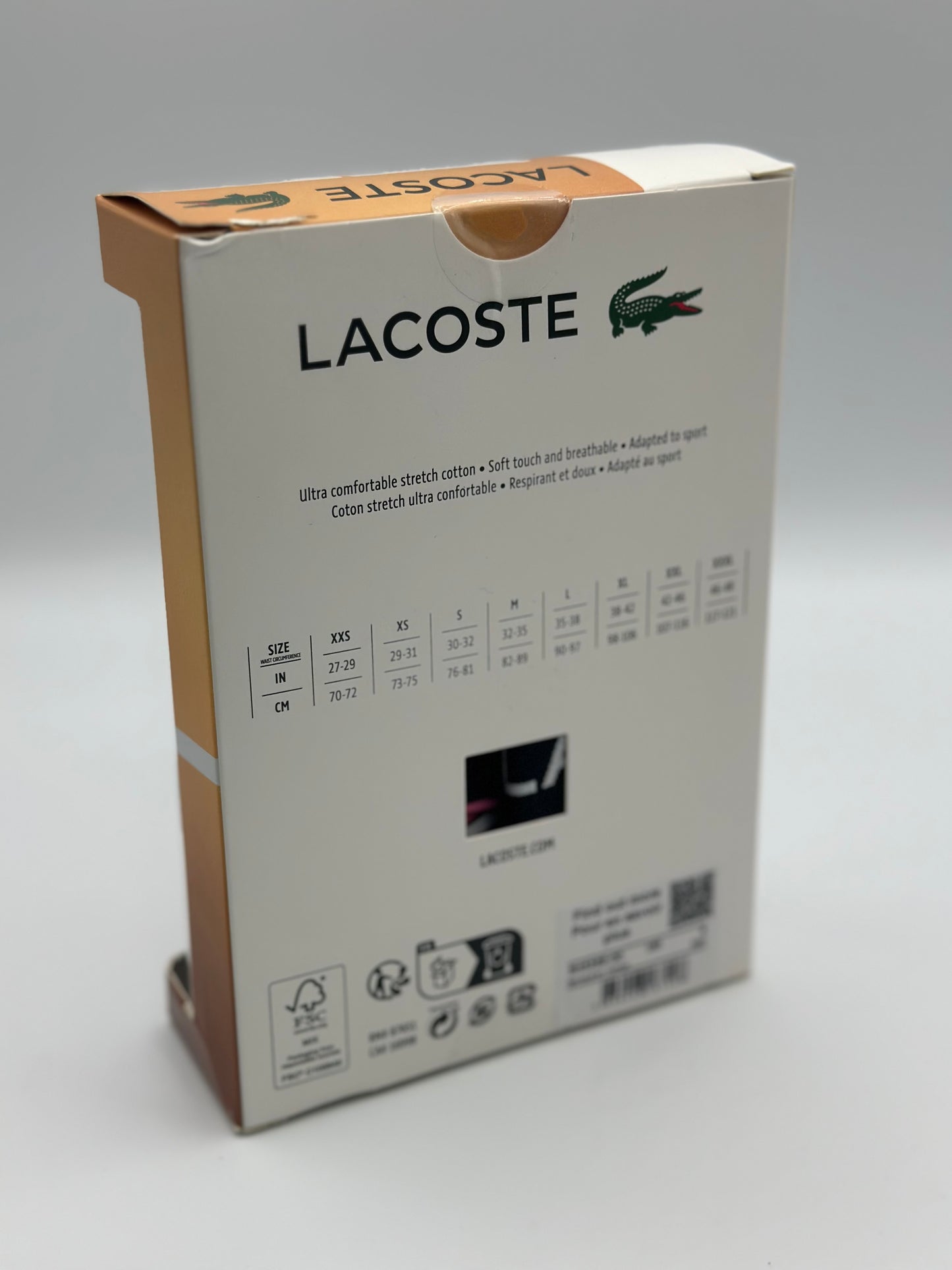 Pack de 3 Boxers Lacoste taille S