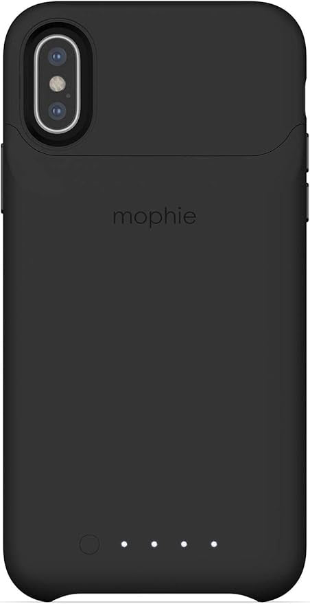 Coque avec batterie externe iPhone XS Max - Noir capacité 2000 ah
