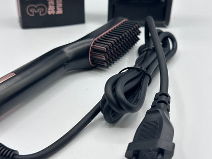 Lisseur à Barbe pour Hommes, Brosse Lissante pour Cheveux, Brosse Lisseur à Barbe Electrique Lisseur Professionnel 3 en 1 pour Hommes et Femmes à la Maison et en Voyage
