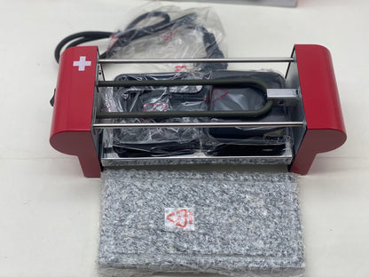 Raclette 2 personnes et plaque de granit - Température réglable - Puissance : 350 W neuve