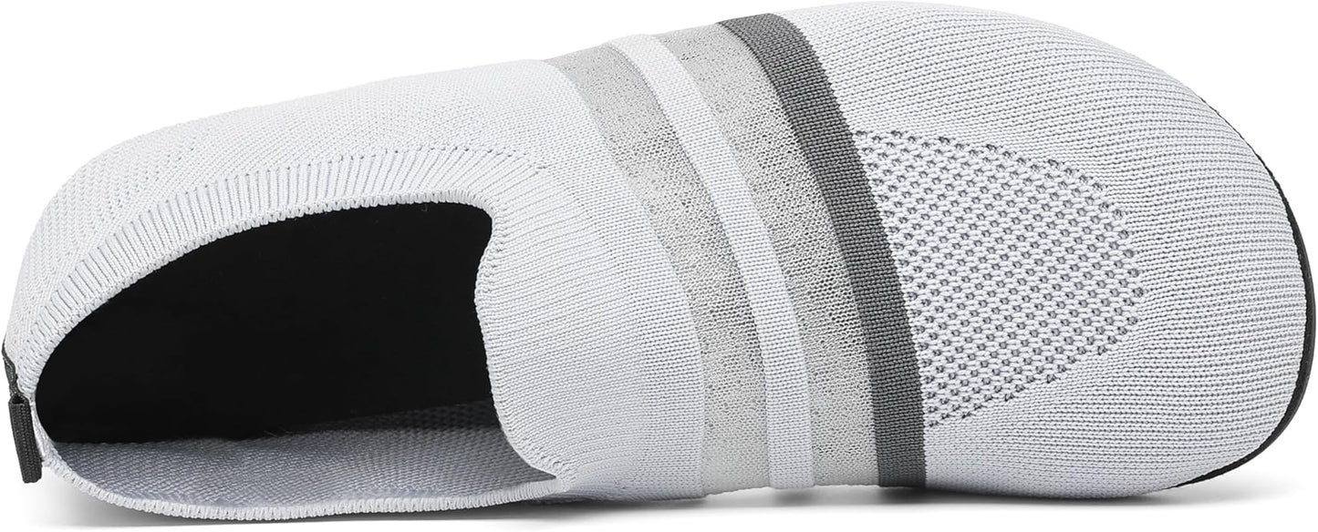 Chaussons pieds nus à enfiler pour femme et homme - Chaussettes en tricot - Chaussures de voyage portables
Taille: 42/45 EU