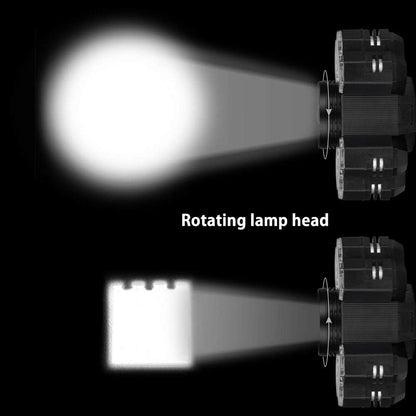 Lampe Frontale puissante livrer sans batterie (compatible avec les batterie standard)