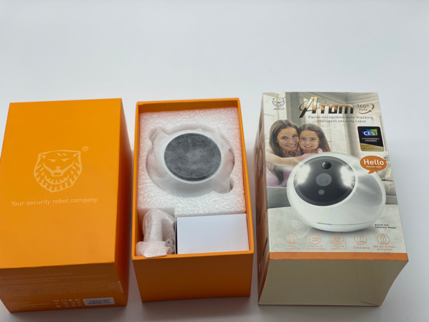 AMARYLLO Apollo Suivi automatique à 360° Vision nocturne limpide détection de bruit