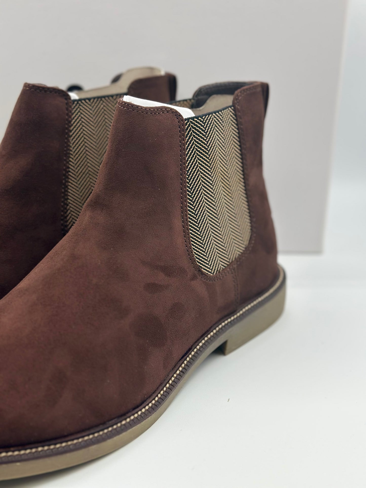 bottes Chelsea pour hommes Marsh Micro daim