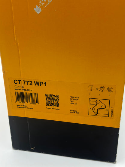 CONTITECH CT772WP1 Kit de distribution + pompe à eau ( Peugeot, Citroën, fiât, Lancia) neuf