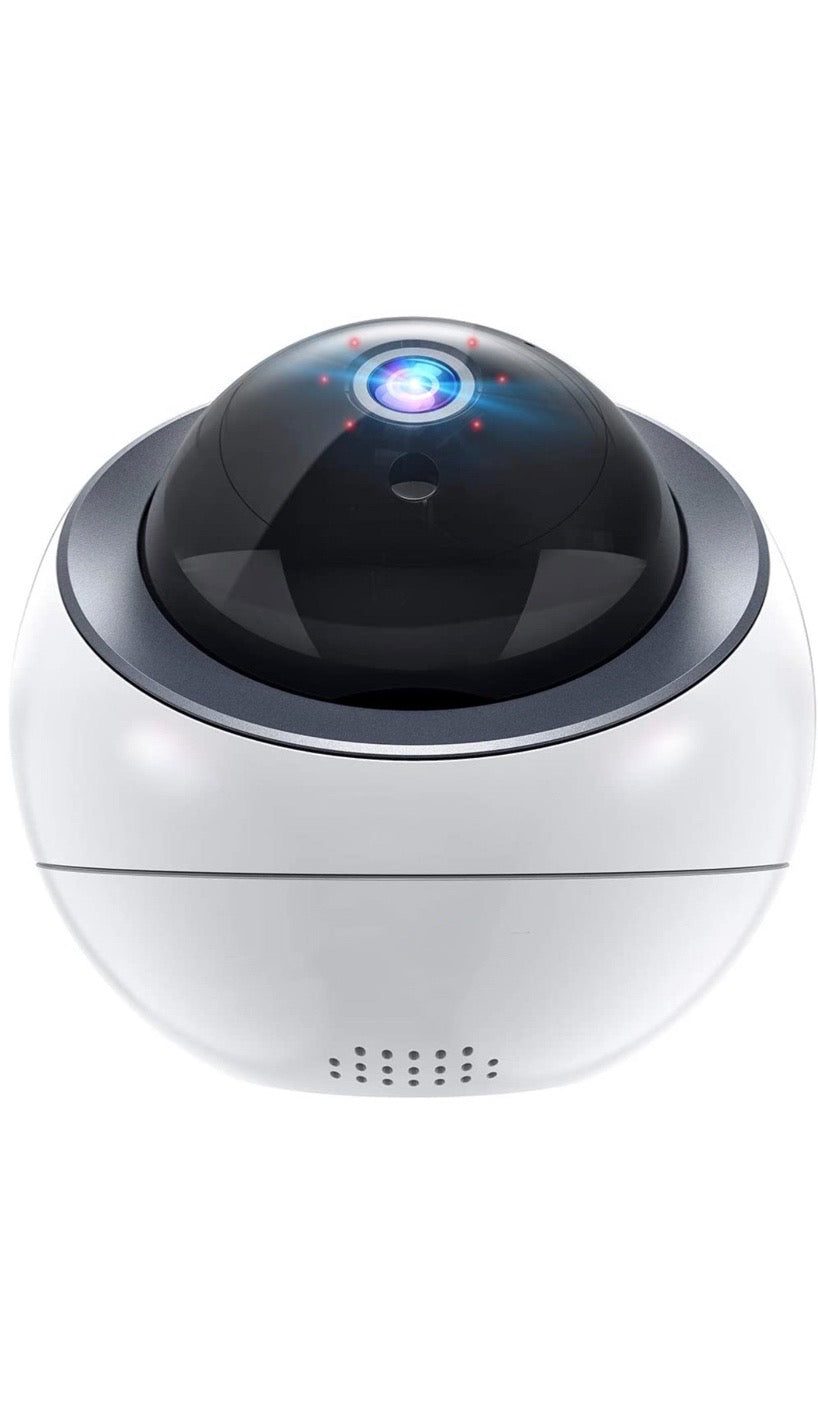 Caméra Surveillance WiFi 1080P FHD, Moniteur bébé, Caméra IP sans Fil /Audio Bidirectionnel