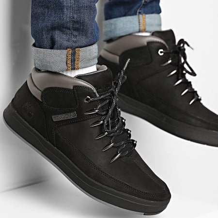TIMBERLAND Boots Davis Square MID Hiker A1UZK Black