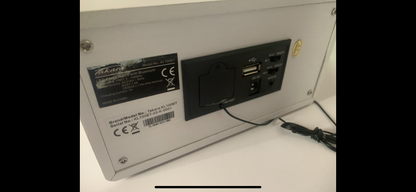 Radio réveil Bluetooth Blanc neuf