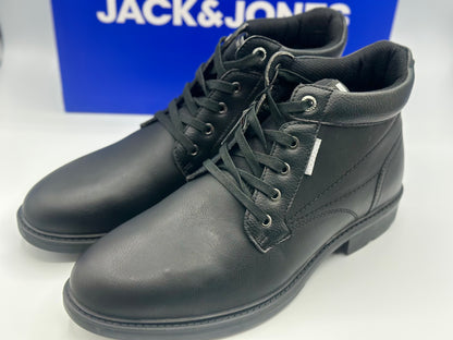 chaussures homme Boots homme noir JACK JONES neuves taille 42-44
