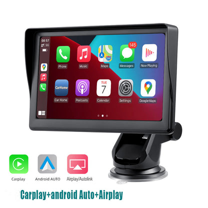 Écran 7 IPS inteligente Sans fil pour voiture Carplay Auto Mobile Téléphone Écran de projection Navigation