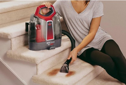 BISSELL SpotClean ProHeat, Shampouineuse Canapé, Moteur Puissant de 330W, Design Compact, avec Technologie HeatWave, Nettoyeur pour Tapis, Moquettes, Meubles, Tissus, Voiture & Plus Encore,