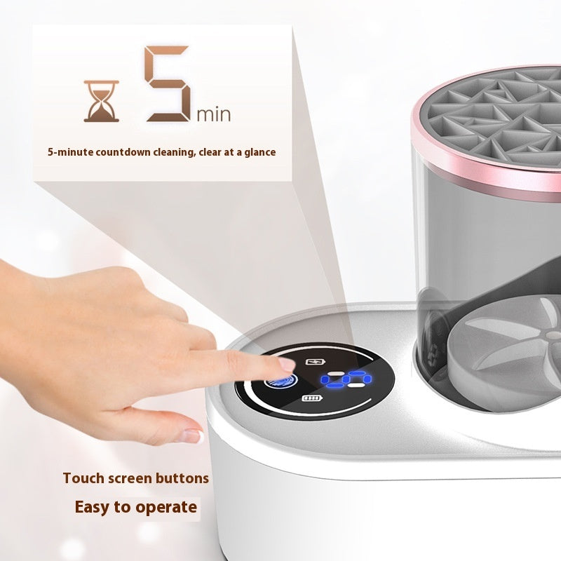 Nettoyeur de Pinceaux "Pure-Spin" – Automatique, Rechargeable USB & Séchage Rapide