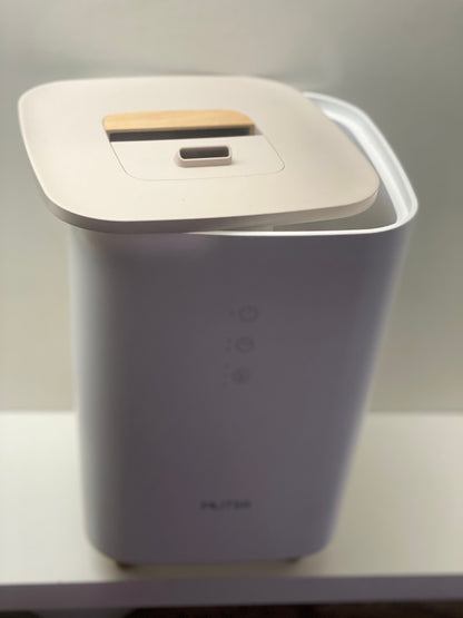 MLITER Humidificateur à ultrasons 2,5 L, diffuseurs de parfums, minuteur, Fonctionnement Silencieux avec 3 Niveaux réglables de brumisation pour Maison neuf