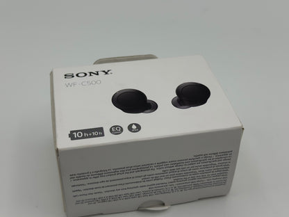 Sony WF-C500 - Ecouteurs bluetooth sans fil (étanchéité IPX4 Jusqu'à 20h d'autonomie) - Noir