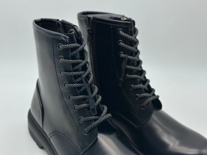 Bottines à lacets - black