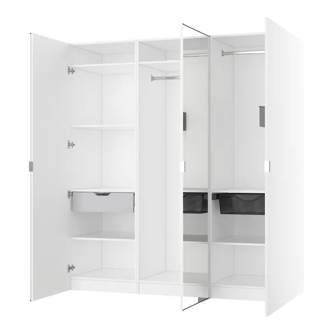 Lot de 2 Amortisseur pour porte battante amorti SPACEO