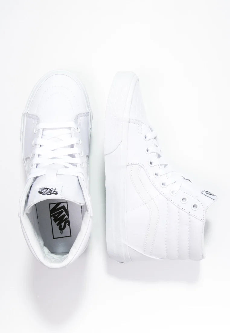 Nouvelles Vans Sk8-Hi VR3 Suede Blanc De Blanc White Sneakers High-Top