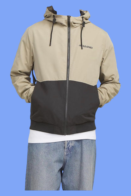 JACK & JONES Jjerush Bomber Noos À Capuche Veste courte Homme