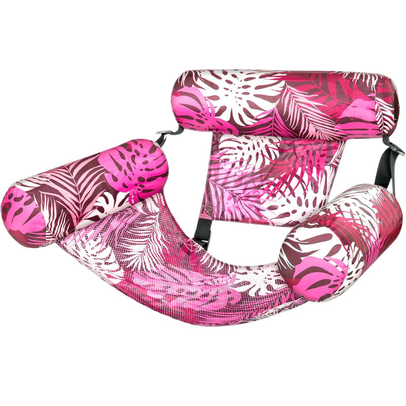 Hamac Aquatique "Cloud-Float" – Chaise Longue Gonflable 4-en-1 pour Piscine & Mer