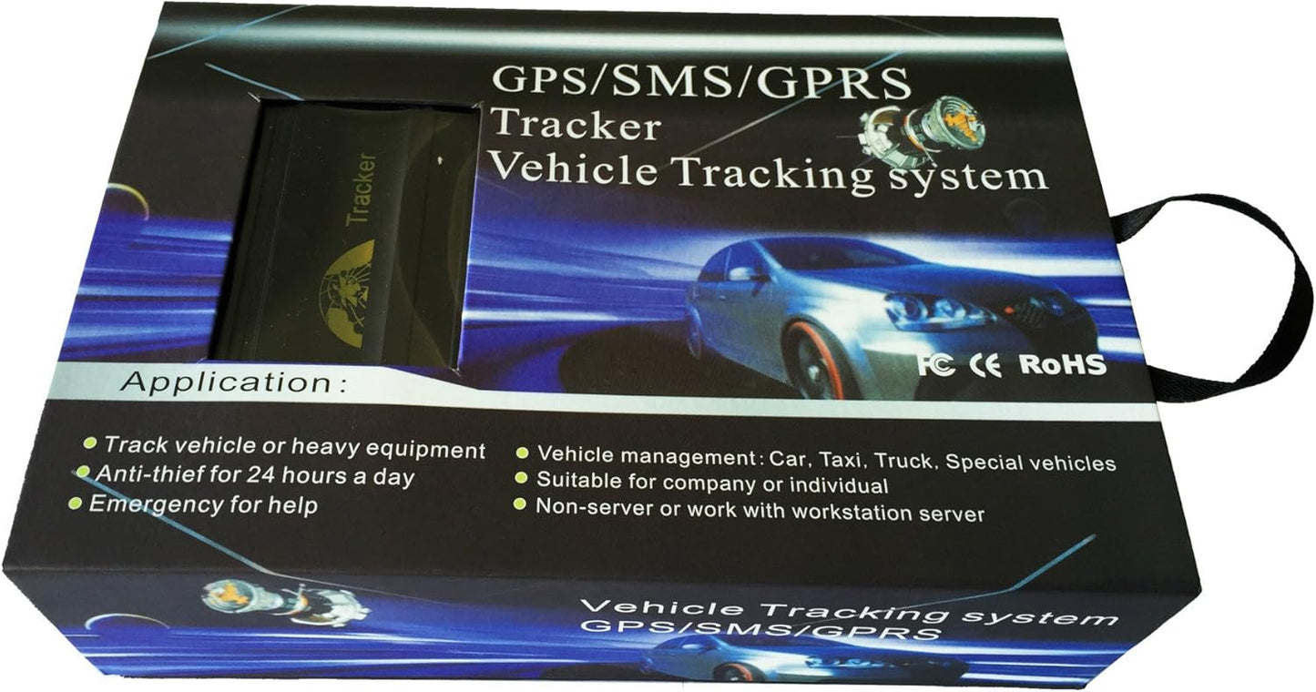 GPS Tracker pour Voiture avec GPRS et Système de Protection (en cas de vol du véhicule)