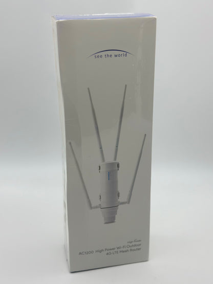 Amplificateur (modem) 4G carte SIM dual bandes 2,4+5gh longue portė 200M wifi/POE neuf
