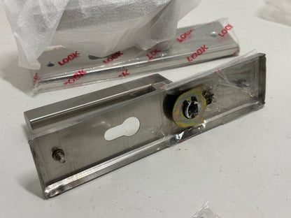 Rehomy Serrure de porte intérieure en acier inoxydable avec clés