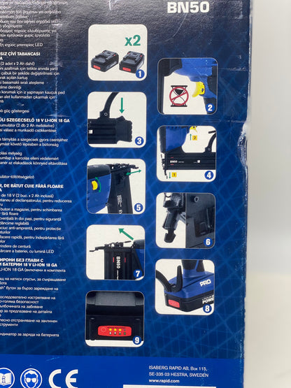 CLOUEUR PROFESSIONNEL PRO BN50 RAPID neuf