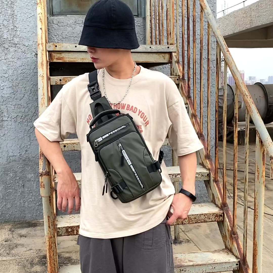 Sacs à bandoulière pour hommes Sac à dos multifonctionnel