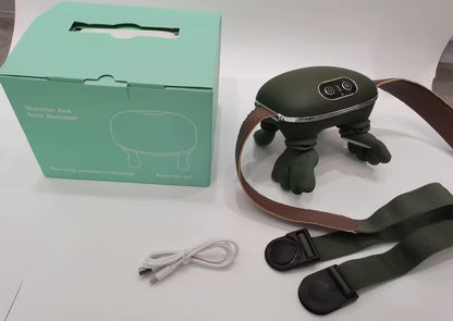 Masseur Cervical "Mains de Soie" – Technologie de Pétrissage 4D & Thermothérapie