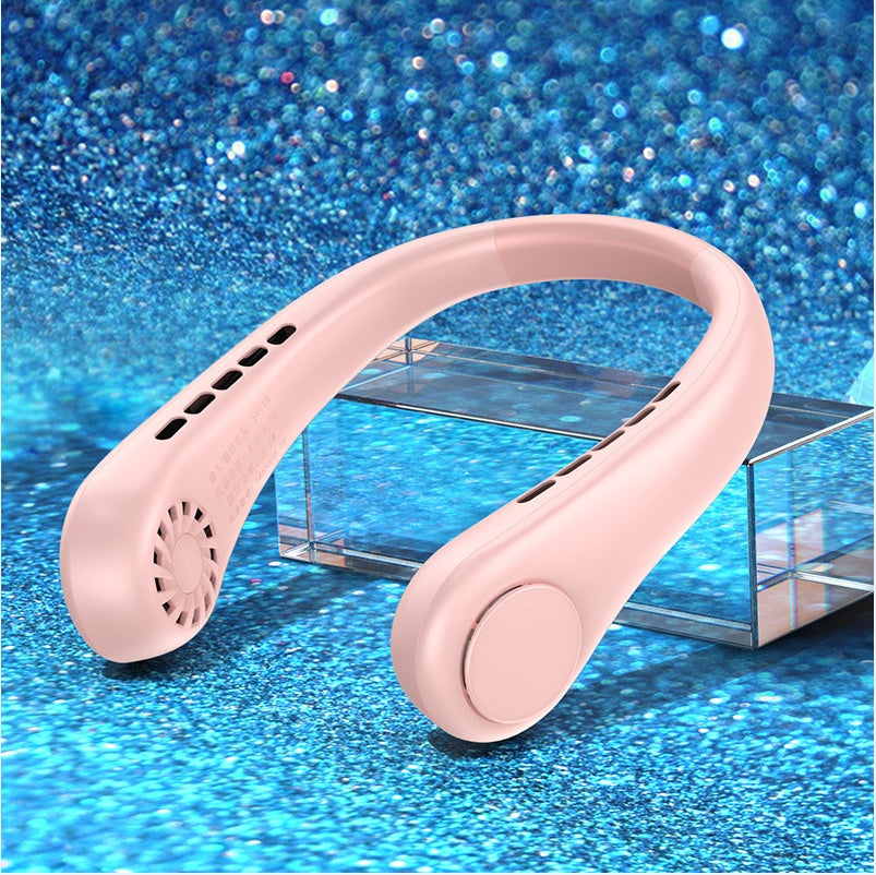 Nouveau Mini Ventilateur De Cou Portable Sans Lame Rechargeable