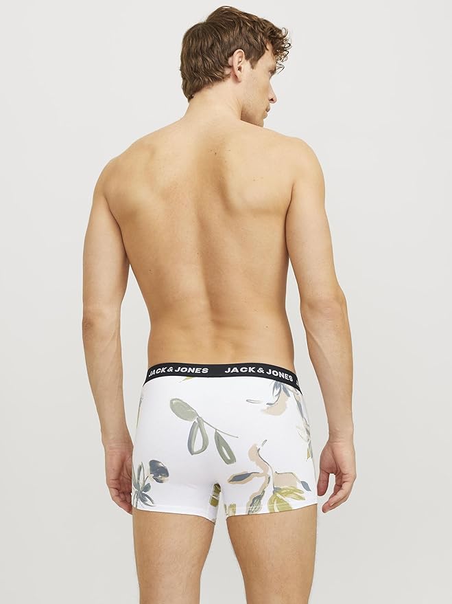 JACK & JONES Jacabstract Trunks Lot de 7 Boxers Homme