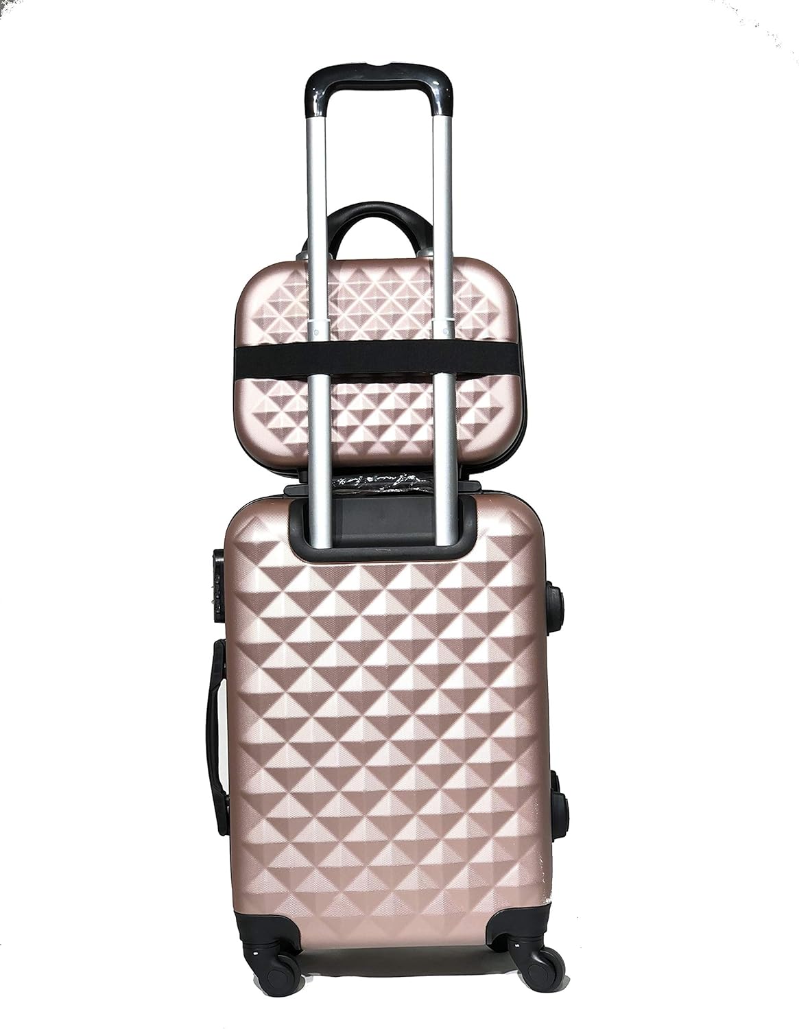 Valise Cabine avec Vanity, Marque Française (Champagne , Cabine & Vanity)
