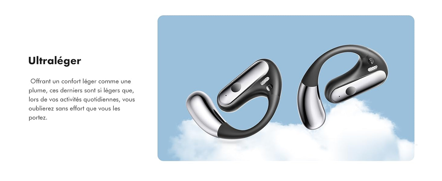 Écouteurs Bluetooth sans Fil Sport - Casque Conduction Osseuse pour Une Expérience Audio Supérieure neuf