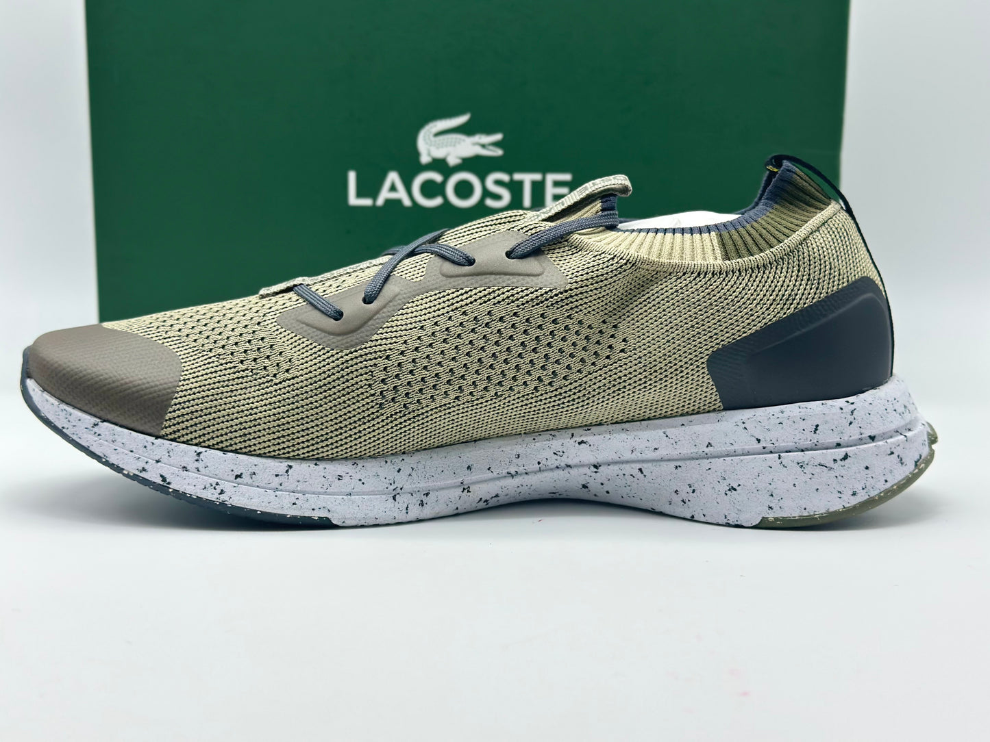 Sneakers Run Spin Knit mixte Lacoste en textile