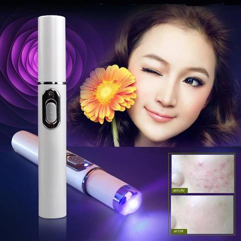 Stylo "Pure-Ray" – Thérapie Lumière Bleue Anti-Acné & Réparateur de Cicatrices