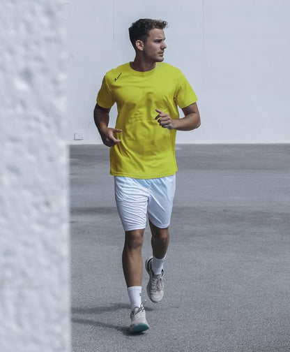 T-Shirt Technique pour Homme, Sport, Manches Courtes, Mesh | Vêtements de Sport d'été Respirants à séchage Rapide | Idéal pour la Salle de Sport, l'entraînement, Les Loisirs et Le Fitness